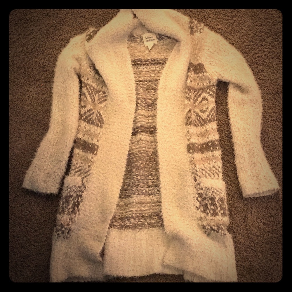 Fluffy and Cozy cardigan
